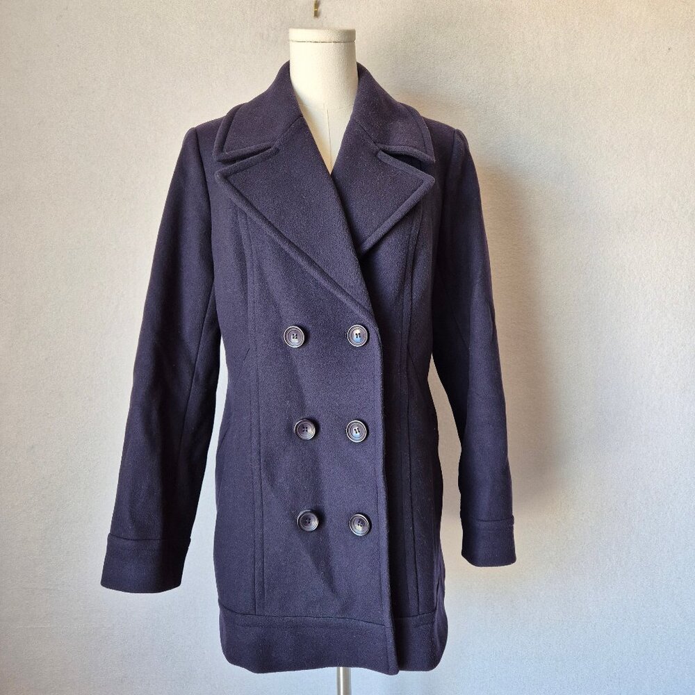 Pendleton Wool Blend Peacoat Double-Breasted Line… - image 2